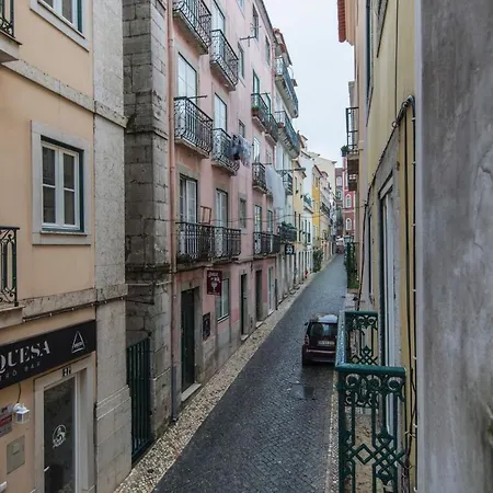 Lägenhet Lovelystay - Vintage Flat Near Santa Justa Elevator! Lisboa